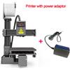 EasyThreed Stampante 3D EasyThreed compatibile PLA TPU 1,75 mm - Kit completo alimentatore