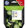 HP Multipack nero / ciano / magenta / giallo X4E14AE MCVP