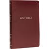 Thomas Nelson NKJV, Thinline Reference Bible, Leather-Look, Burgundy, Red Letter, Comfort Print: Holy Bible, New King James Version