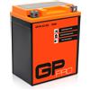 GP-Pro Batteria al gel GP-PRO GB14L-A2, 12 V, 14 Ah, 210 A, batteria roller, batteria per motocicletta