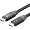Microconnect TB3020 Cavo Thunderbolt 2 m 20 Gbit/s nero