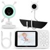 Lionelo Baby monitor Lionelo Babyline 3.4 con telecamera, LCD da 3,5", VOX, visione notturna, interfono, luce notturna, portata 300 m