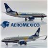 JC Wings 1/400 XX40028 Boeing 737-700 Aeromexico "GO VISA" N784XA Polished