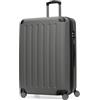 Hauptstadtkoffer Spree - , Bagaglio a Mano, 75 Cm, 128 Liters, Nero (Graphite)