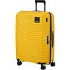Samsonite Intuo - Custodia rigida media (69 cm), espandibile, custodia da viaggio con 4 ruote, leggera, lucchetto TSA, 79/87 L, giallo (agrumi)