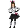 FIESTAS GUIRCA Guirca Costume Zebra Bambini 7-9 anni