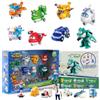 Super Wings Transforming Toys 2, Jouet Avion, Mini Figurines pour Les Enfants de 3 à 12 Ans, Fête d'anniversaire pour Les Garçons et Les Filles (15 Paquets)