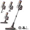 Lefant V1 Aspirapolvere Senza Fili 40000Pa, Scopa Elettrica Potente con Antigroviglio, LED Touch, Filtrazione 5 Stadi, 42 Min, Serbatoio 750ml, Per Pavimenti, Tappeti e Peli Animali