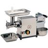Attrezzature Professionali Abbinato Professionale Tritacarne/Grattugia TG12MEC in Acciaio Inox - Produzione Oraria Kg 120/50