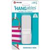 VELCRO Brand Velcro Hangables® - Gancio grande rimovibile | Gancio autoadesivo forte per appendere senza danni | Bianco | Può contenere fino a 2 kg per gancio | Set di 1