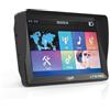 PNI Sistema di navigazione GPS PNI L710 PRO con visiera parasole, 7 pollici, 800 MHz, 256 MB DDR, memoria interna da 16 GB, trasmettitore FM, con due caricatori per auto inclusi