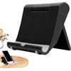 Generic Supporto per telefono - Supporto pieghevole per telefono, supporto regolabile per smartphone, tablet, scrivania, videochiamate, live streaming, ufficio, casa, supporto universale per telefoni
