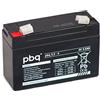 Unbekannt HDmirrorR Lampada a mano compatibile con batteria MATA Halo 4 4 V 3,5 Ah AGM piombo Accu