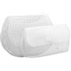 HAPINARY Rete Plastica Canvas Bianca per Borse Fai, 2 Pezzi