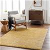 Livabliss Tappeto Shaggy Rug Ampio Tappeto Salotto Moderno, Sala da Pranzo, Morbido Tappeti Shaggy per Camera da Letto, Motivo Astratto Berbero Peloso, leggera da Pulire, 160x213cm Giallo