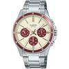 Casio Collezione Mod. Calendario multifunzione - Champagne & Bordeaux MTP-1374D-5A2VDF