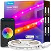 Govee RGBIC LED Striscia, Striscia LED 5 Metri Controllo Intelligente dell'App, DIY, Sync Musica, Cambiamento di Colore con Controllo Vocale, Funziona con Alexa, Luci Camera da Letto