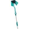 Leifheit Dusty Evo Ragnatore per soffitto, muri e angoli, Togli ragnatele e anti-polvere, Scopa ragnatele con manico allungabile da 110 a 190 cm