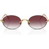 Ray-Ban Occhiali da Sole RB3929 001/8H x ASAP Rocky Oro Arista/Viola Sfumato Unisex 54/20/145
