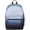 Seven Zaino Scuola ROUND SHADE TECH, Celeste, 29 L, Monoscomparto, Powerbank integrato, Ricarica USB, Estensibile, Tasca frontale, Scomparto Interno porta pc, Scuola media e superiore,Bambini, Ragazzi