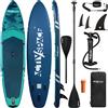 Deska SUP PRO pompowana z wiosłem paddle board 350cm - S10