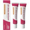 YULTHA 2 Pezzi Acido Azelaico Viso, Azelaic Acid Crema Idratante Viso, Riduce Le Cicatrici Da Acne E I Punti Neri, Migliora Il Tono Della Pelle Spenta, Idrata E Nutrisce