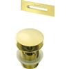 Arcdesign Selection Piletta click clack e troppopieno oro satinato