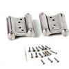 MAGT Cerniera porta saloon Cerniera della Porta, 2Pcs Cerniera a Molla a Doppia Azione in Acciaio Inossidabile da 3 Pollici da 3 Pollici per Porta a Battente Saloon Cafe