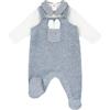 Chicco Completo Maglietta e Salopette Bimbo 0-24 con Tenere Fantasie FW25 253