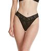 Hanky Panky Brazilian Bikini - Mutandina Brasiliana in Pizzo Signature Lace Elasticizzato - Slip Intimo Donna a Vita Bassa