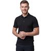 Vastra Brands 95% Premium Bamboo Polo (confezione doppia), Nero , XL