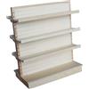 SKISUNO Scaffale in Legno 1:12 per Miniature, Riproduzione Decorativa da Collezione | Design Vivace e Delicato, Pezzo Leggero per Scrivania, Adatto a Amici Amanti dei Mobili in Miniatura