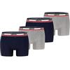 LEVIS Repeat Sportswear Logo Boxer Uomo (Pacco da 4)