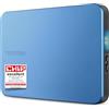 Toshiba Canvio Flex 2tb Externe Festplatte Usb 3.2 Gen1 Metallic Blue (hdtx220epcaa)