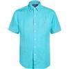 POLO RALPH LAUREN - Camicia in lino - Turchese