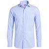 GRIGIO - Camicia a righe - Blu