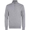KITON - Maglia con zip - Grigio