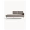 Westwing Collection Chaise longue in velluto Fluente -