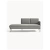 Westwing Collection Chaise longue in velluto Fluente -
