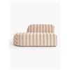 Westwing Collection Modulo chaise longue a righe Wolke -