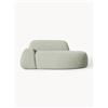 Westwing Collection Divano 2 posti in bouclé con chaise longue Wolke -