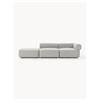 Westwing Collection Chaise longue componibile in bouclé Anton -