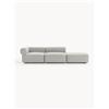 Westwing Collection Chaise longue componibile in bouclé Anton -