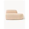 Westwing Collection Chaise lounge in bouclé Wolke -