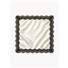 SO FLUFFY Foulard in seta con bordino in pizzo Apolonia - Bianco