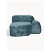 Westwing Collection Modulo angolare chaise longue in teddy bouclé Wolke -