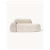 Westwing Collection Divano 2 posti in bouclé con chaise longue Wolke -