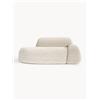 Westwing Collection Divano 2 posti in bouclé con chaise longue Wolke -