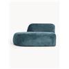 Westwing Collection Chaise longue in teddy bouclé Wolke -