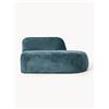 Westwing Collection Chaise longue in teddy bouclé Wolke -